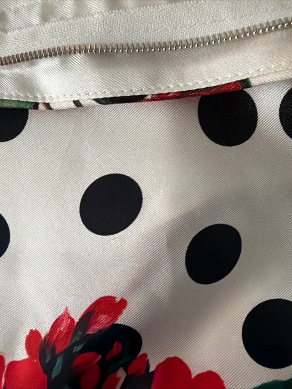 Women's Floral Polka Dot Shorts - Multicolor - Picture 6 of 8